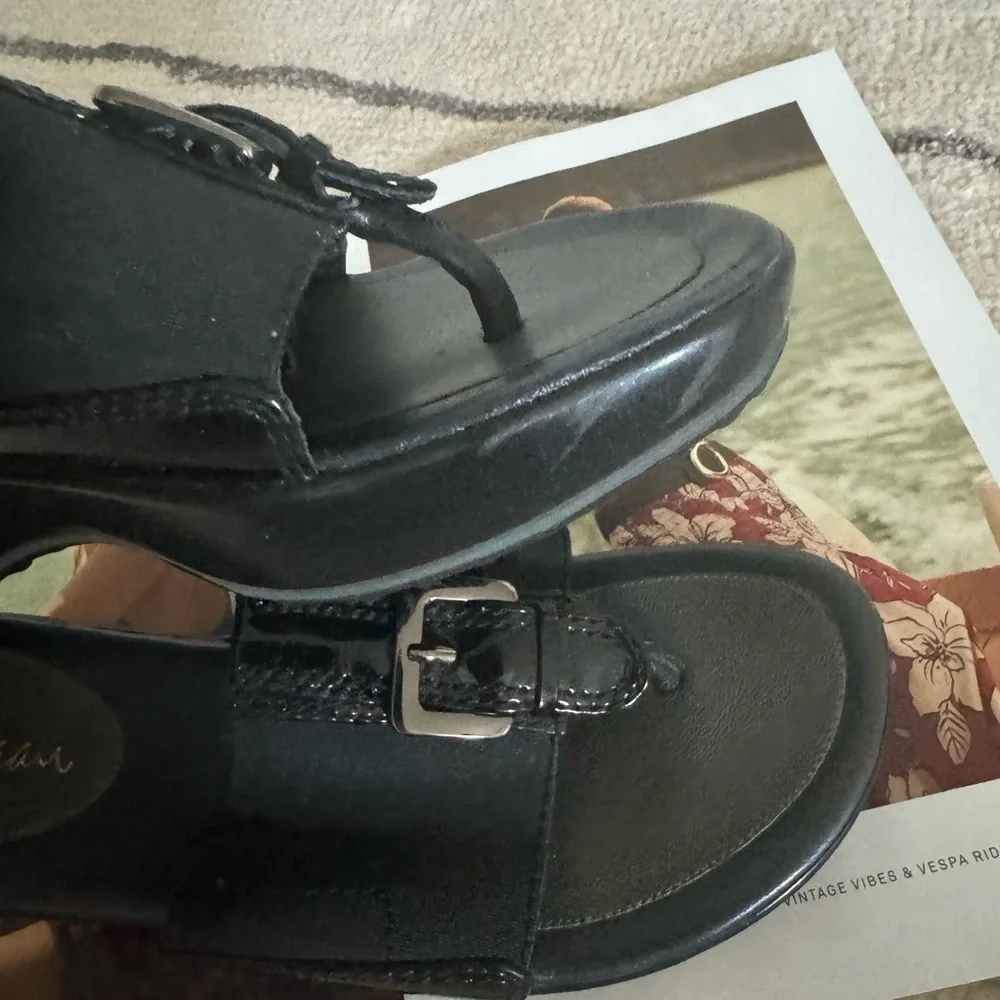 Cole Haan wedge sandals - Picture 4 of 9